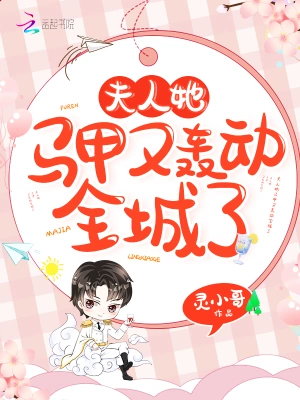 夫人她馬甲又轟動全城了 小說封面，作者：靈小哥
