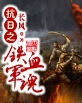 抗日之鐵血軍魂 小說封面，作者：長風